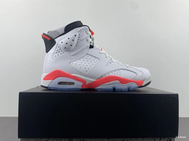 Rep MAX 6 Jordan Retro 384664-123 White (2014) Infrared 0817